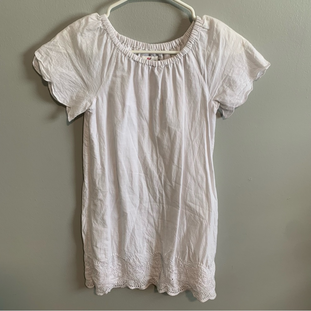 Vineyard Vines White Girls Dress-Md